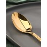Ложка столовая Magistro «Лин GOLD», 19,8×4 см, на подвесе, цвет золотой