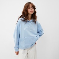 Худи женское MINAKU: SPORTY &amp; STYLISH цвет голубой, размер 50-52