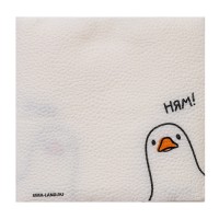 Салфетки бумажные однослойные «Гусь» 24×24 см, 20 шт.