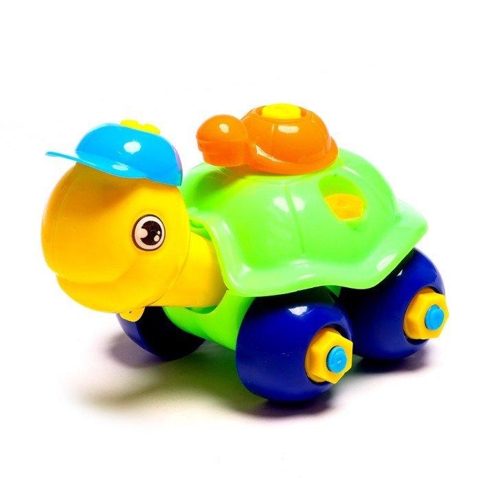 Конструктор винтовой «Черепашка», 25 деталей