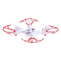 Квадрокоптер радиоуправляемый SKYDRONE, работает от аккумулятора, цвет зелёный