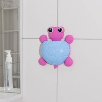 Держатель для зубных щёток детский «Черепашка», на присосках, цвет МИКС