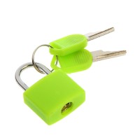 Замок навесной для чемодана, малый, красный