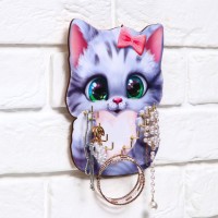 Органайзер настенный для бижутерии «Кот»