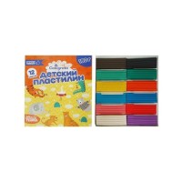 Пластилин Calligrata «Классический», 12 цветов, 180 г