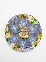 Подставка для 6 яиц пасхальная «Светлой пасхи! Счастья и добра!», 18 см