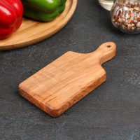 Доска разделочная для канапе, прямоугольная, 15×7×1,6 см, бук