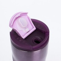 Термокружка TAKE IT EASY «Спираль. Звезда», 500 мл, 7.8×22 см, сохраняет тепло 8 ч, 7.8×22 см, нержавеющая сталь, фиолетовая