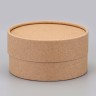 Набор круглых подарочных коробок, завальцованные крафт, набор 12 шт., 12×6 см