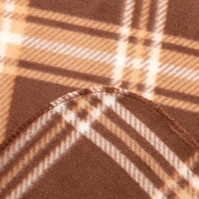 Плед Scotland 030 бежевый + экрю 140х200см флис 180г/м пэ100% Плед Scotland 030 бежевый + экрю 140х200см флис 180г/м пэ100%