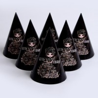 Колпак бумажный «Будь собой», в наборе 6 шт, на Хэллоуин