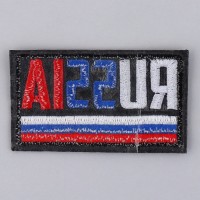 Термонаклейка на одежду «Russia», 7 х 4 см
