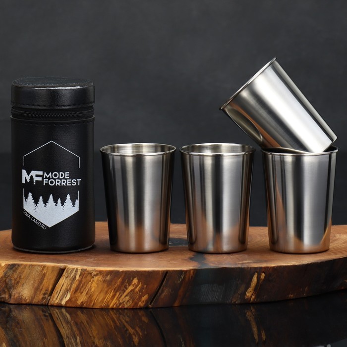 Стакан MODE FORREST: набор 4 шт. × 150 мл