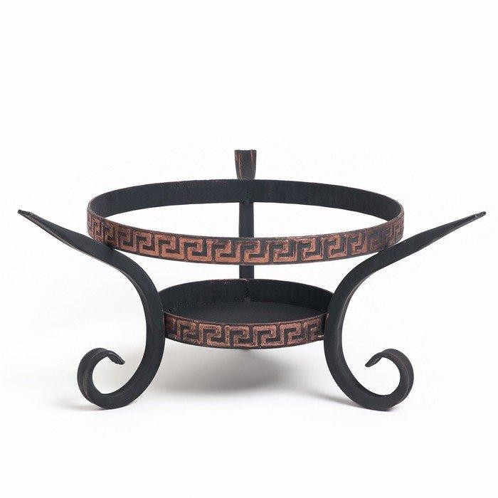 Подставка под садж, кованная "Шелковый путь" 25 см