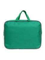 Папка с ручками текстильная А4, 350 х 270 х 70 мм, Calligrata "Авокадо"