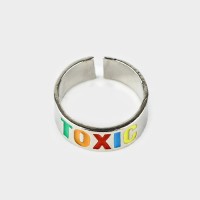 Кольцо металлическое TOXIC, 1.7 см
