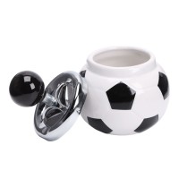 Пепельница для дома бездымная «Мяч футбольный», для сигарет и стиков, 11×14 см