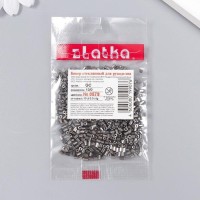 Бисер "Zlatka" рубка 10/0, 10 г,  №0578 черн.никель