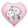 Воздушный шар фольгированный 18" «Спасибо», сердце