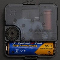 Часы настенные "Радужные цифры", d=23 см, черный обод