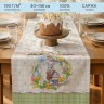 Дорожка на стол «Уютная Пасха», 40×146 см, 100% хлопок, саржа 190 г/м²