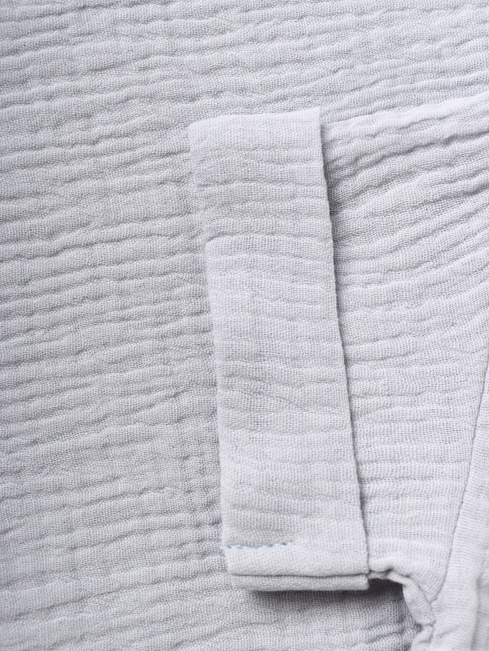 Костюм (рубашка и шорты ) детский KAFTAN «Муслин», размер 26 (80-86 см), серый