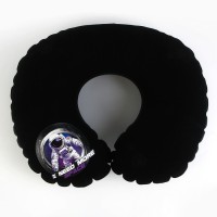 Подушка для путешествий надувная Space, чёрная