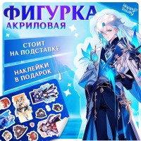 Фигурка аниме на подставке «Силы небес» с наклейками, акриловая