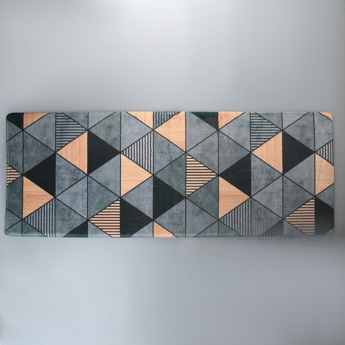 Коврик для дома Доляна «Грэй», 45×120 см