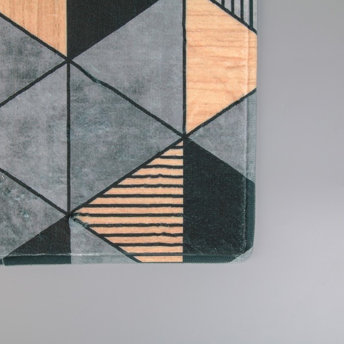 Коврик для дома Доляна «Грэй», 45×120 см