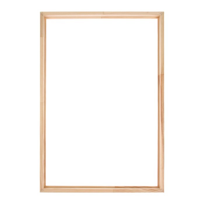 Рама для картин (зеркал) 40×60 см, профиль 18×36 мм, Liam, неокрашенное дерево (подходит для декорирования)