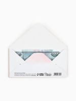 Конверт для денег деревянный «С днём свадьбы! Всё начинается с любви», 16.5×8 см