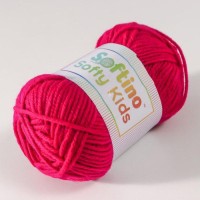 Пряжа 100% акрил "Softy Kids" 90м ±5м 50 гр цвет 14 коралловый 5443646