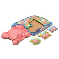 Пазл-головоломка "Поросёнок под одеялом"