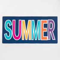 Полотенце пляжное Этель "Summer" 75*140 см, микрофибра, 100% п/э, 230 гр/м2