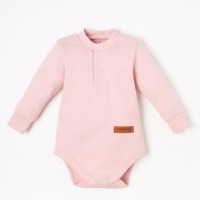 Боди с длинным рукавом «Крошка Я» BASIC LINE, рост 62-68 см