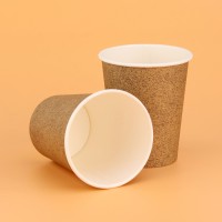 Стакан одноразовый бумажный «Крафт» 250 мл, диаметр 80 мм