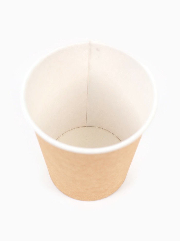 Стакан бумажный двухслойный «Крафт», 250 мл, диаметр 90 мм