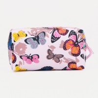 Косметичка на молнии, цвет чёрный