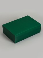 Коробка складная, крышка-дно «Армейский зелёный», 30×20×9 см