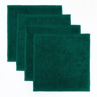 Набор новогодних махровых полотенец "Этель" Happy winter 30х30 см-4 штуки, хлопок 340г/м2