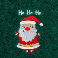 Полотенце махровое "Этель" Санта 30х60 см, 340 г/м2, 100% хл