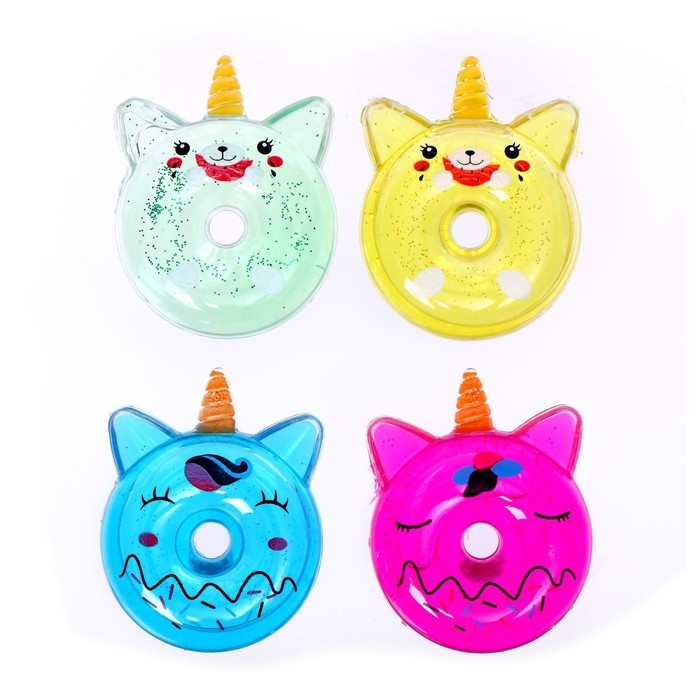 Лизун «Единорог», цвета МИКС Лизун «Единорог», цвета МИКС