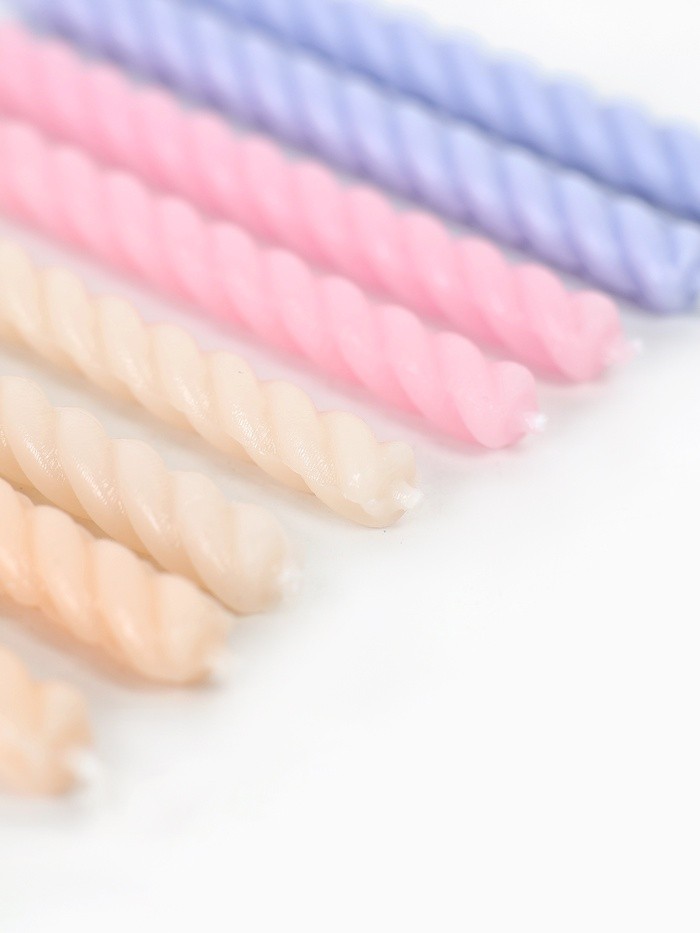 Свечи для торта «Розовая палитра», 8 шт.