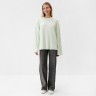 Джемпер вязаный женский MINAKU: Knitwear collection, цвет фисташковый, размер 46-48