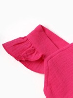 Сарафан из муслина для девочек KAFTAN, рост 116 см, розовый