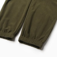 Брюки для девочки MINAKU: Fleece Soft, цвет хаки, рост 146 см