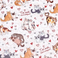 Бумага упаковочная глянцевая «Ты мое солнышко», 60×90 см,