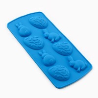 Силиконовая форма «Зайки» на Пасху, 10.6×20.7 см