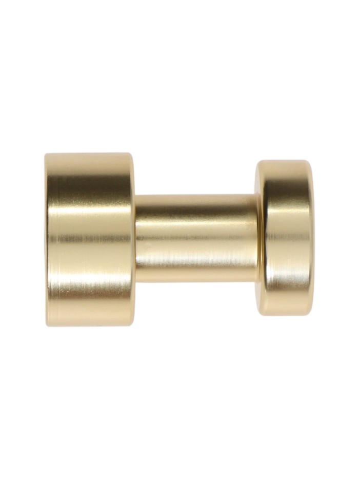 Крючки мебельные CAPPIO TKd=033, однорожковый, цвет матовое золото, набор 2 шт.